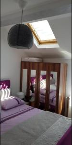 Postel nebo postele na pokoji v ubytování Lux Apartments With Pool Dex