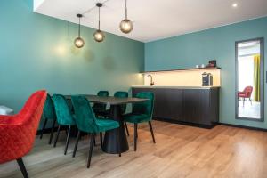 Kuchyň nebo kuchyňský kout v ubytování Thon Hotel Snø