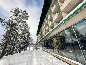 Hotel Medlov v zimě