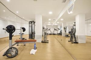 Fitness centrum a/nebo fitness zařízení v ubytování THB El Cid - Adults Only