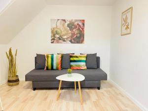Posezení v ubytování aday - Randers Elegant and Trendy Apartment