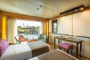 M/Y ALYSSA - 4 or 7 Nights From Luxor each Monday and 3 or 7 Nights From Aswan each Friday房間的床 +37 張相片