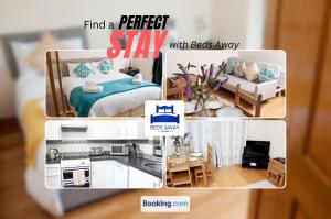 Kuchyň nebo kuchyňský kout v ubytování Four Bedroom House By Beds Away Short Lets & Serviced Accommodation Oxford With Free Parking & Garden Access