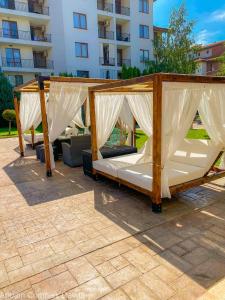 Balkón nebo terasa v ubytování Family hotel Apolon