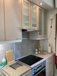 Kuchyň nebo kuchyňský kout v ubytování Budget apartment in Kotka # 1