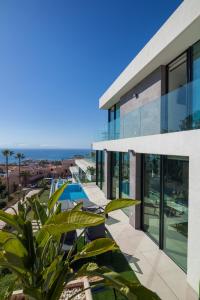 Casa con vistas al océano en 200m² NEW Villa F with private, heated pool and amazing ocean view., en Adeje