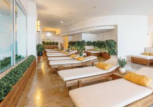Coin salon dans l'établissement Lamego Hotel & Life