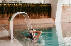 Piscine de l'établissement Lamego Hotel & Life ou située à proximité