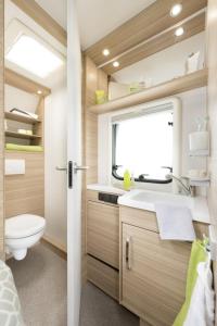 Koupelna v ubytování Camper Lodge CL3
