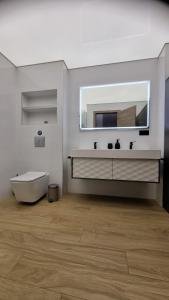 Koupelna v ubytování Habitación céntrica de Lujo Gv 1