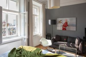 Posezení v ubytování Small Luxury Hotel Altstadt Vienna