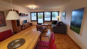 Posezení v ubytování Lechbruck am See Zentral nahe Bootshafen Apartment Wellmann