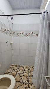 Kúpeľňa v ubytovaní Amazon Minimalist
