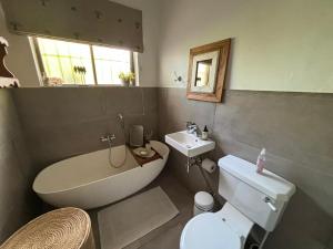 Ένα μπάνιο στο Stellenhaus Guest Cottage +14 φωτογραφίες