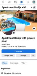 Fotografia z galérie ubytovania Apartment Darija with private pool v destinácii Kaštela