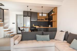 Kuchyň nebo kuchyňský kout v ubytování Gestema Luxury Residences