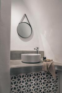 Koupelna v ubytování Yposkafon Concept Villa