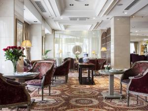 A seating area at Emperador