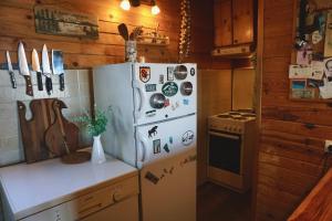Кухня или мини-кухня в Guest House Montana

