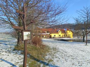 Podveský mlýn in de winter