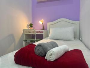Posteľ alebo postele v izbe v ubytovaní Seperate Partition Room in Tecom / Barsha Heights