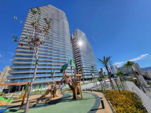 O edifício em que o apartamento se localiza