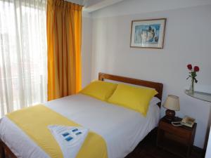 Letto o letti in una camera di Hotel Rincón Escandinavo