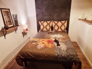 Cama ou camas em um quarto em Prestigieuse Résidence : N°15