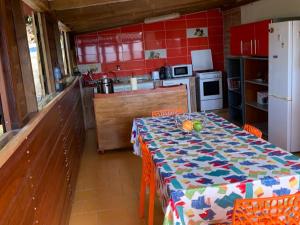 Kuchyň nebo kuchyňský kout v ubytování La Terrasse du Houelmont
