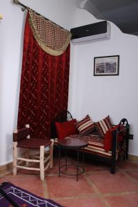Posezení v ubytování Riad dar Karam