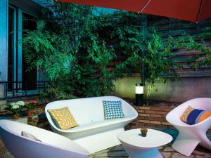 Posezení v ubytování ibis Styles Asnieres Centre