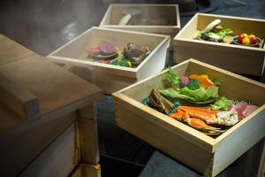 Matur á eða í nágrenni ryokan-hótelanna