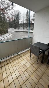 Balkón nebo terasa v ubytování Ferienwohnung Balingen