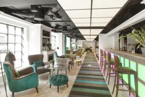 Posezení v ubytování Absalon Hotel