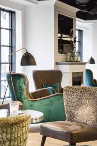 Posezení v ubytování Absalon Hotel
