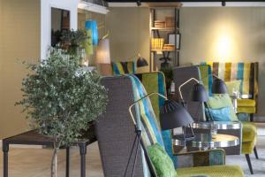 Posezení v ubytování Absalon Hotel