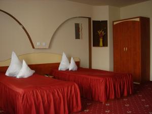 Postel nebo postele na pokoji v ubytování Hotel Kleyn