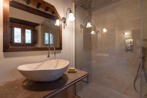 Koupelna v ubytování Mulino a Vento + 24 fotografií