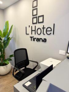 Certifikát, hodnocení, plakát nebo jiný dokument vystavený v ubytování L’Hotel Tirana