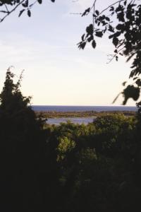 Paesaggio naturale nelle vicinanze del campeggio