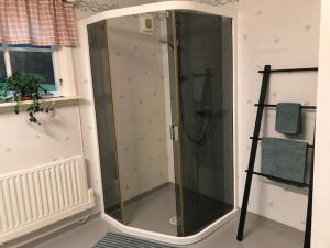 Koupelna v ubytování Hus Marie - schwedischer Waldhof in einsamer Lage + 46 fotografií