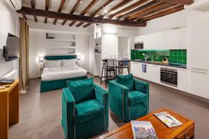 Kuchyň nebo kuchyňský kout v ubytování Casa Annamaria al Pantheon