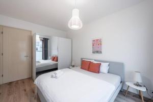 Cama o camas de una habitación en River Diamond Apartment