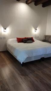 Cama ou camas em um quarto em Pilgrim's Rest - Descanso del Peregrino