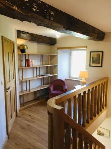 Χώρος καθιστικού στο Maison chic proche du Mont Saint Michel