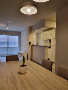 Kuchyň nebo kuchyňský kout v ubytování HERMOSO - CATEGORIA Departamento 90 m2 CENTRO con COCHERA opcional