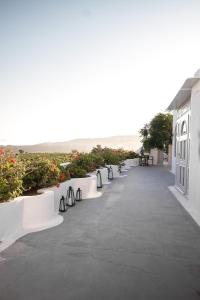 Balkón nebo terasa v ubytování Villa Iliovasilema Santorini