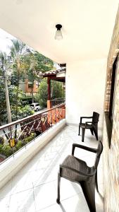 Балкон или терраса в Casa Estadio laureles +14 фотографий