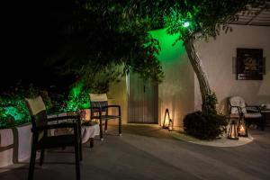 Zahrada ubytování Villa Iliovasilema Santorini