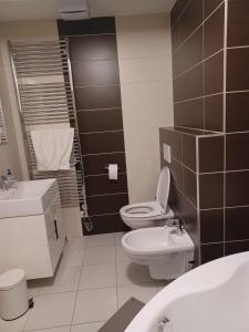 Ένα μπάνιο στο Apartmán Michell, Panorama Donovaly +9 φωτογραφίες